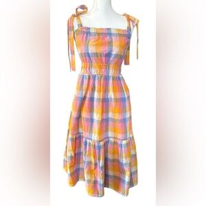 Free Asambly Vibrant Checkered Sundress